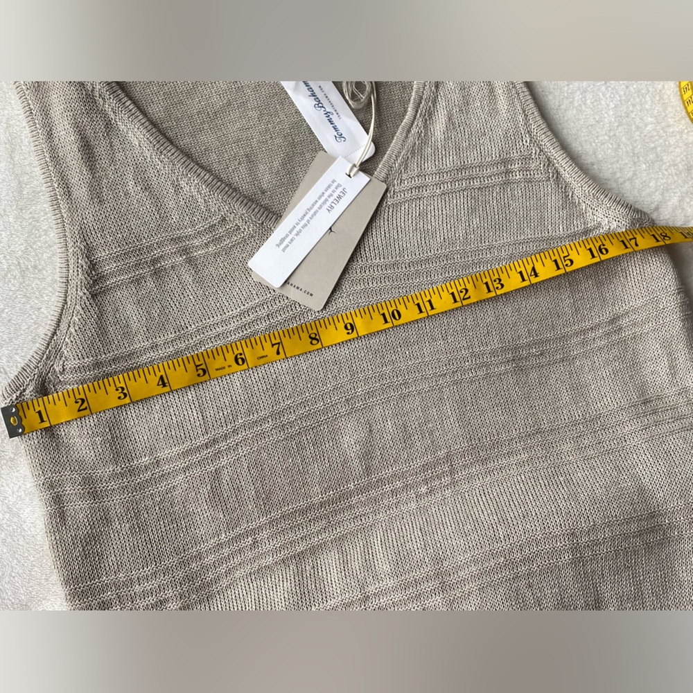 Tommy Bahama Cedar Pointelle Linen Dress | sz Large | New with Tags - Picture 14 of 15